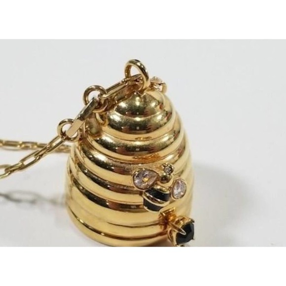 kate spade Jewelry Rare Kate Spade Queen Bee Hive Locket With